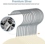 Velvet Hangers Space Saving Non Slip Pant Velvet Hangers Multi Layer Hanger - Image 4