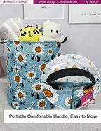 Sunflower Fabric Storage Bin Nursery Organizer Baske - Image 5