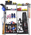 Mythinglogic Sports Equipment Organizer for Garage with Golf Bag Storage by Mythinglogic