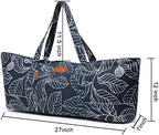 Large Yoga Mat Bag for Women & Men, Full-Zip Gym Bag with Yoga Mat Holder - Image 3