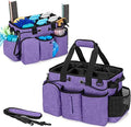 LoDrid Large Professional Cleaning Caddy with Detachable Divider, Purple by LoDridDirect