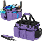 LoDrid Large Professional Cleaning Caddy with Detachable Divider, Purple by LoDridDirect