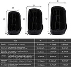 ZTUJO Purse Organizer Insert, Felt Bag Organizer For Handbag Purse Organizer,13 Colors, 6 Size (Slender Large, Silky Black) - Image 2