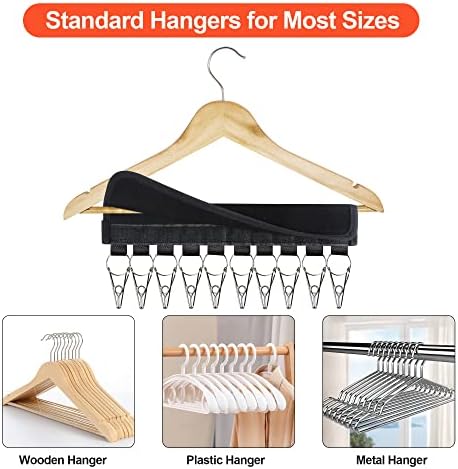 Hat Rack for Baseball Caps, 3Pack Hat Organizer, Black - Image 6
