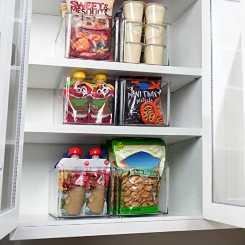 ClearSpace Clear Plastic Storage Bins – Perfect Kitchen Organization and Storage or Pantry Storage – Fridge Organizer, Pantry Organization and Clear Storage Bins, Cabinet Organizers - Image 3