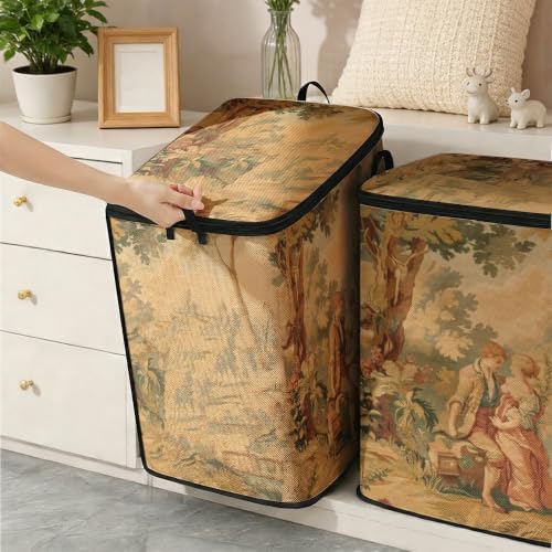 2pcs blanket storage bag for under bed,closet organizers 95L - Image 6