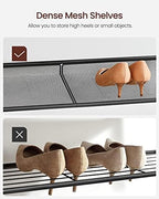 VASAGLE 5-Tier Shoe Rack, Adjustable, Freestanding - Image 4