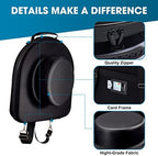 MOSLA Hat Box Travel Fedora Case Universal Size Hat Carrier Storage Case - Image 3