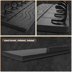 Key Holder Wall Decor, 11.8" Solid Ash Wood Entryway Organizer - Image 4