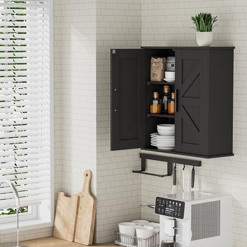 Homleke Bathroom Wall Cabinet, Medicine Cabinet with Adjustable Shelves - Image 7