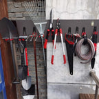 3-H Garage Wall Hooks 14 Pack,Garage Hooks Heavy Duty with Extra Welding Spots,Garage Hooks for Hanging,Garage Organizer for Garden,Lawn,Yard Tools,Chairs,Ladders,WeedEater,Shovel,Blower(Red) | Multi-Purpose Garage Hooks to Organize Garden Lawn Tools, ... - Image 5