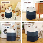 Laundry Hamper 96L Extra Large Laundry Basket, Woven Blanket Basket - Image 6