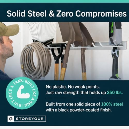StoreYourBoard Garage Tool Organizer, 72 in, Holds 500 lb, 2 Pack - Image 3