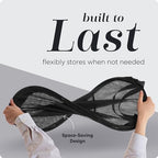 Handy Laundry Collapsible Mesh Pop-Up Hamper with Side Pocket - Image 4
