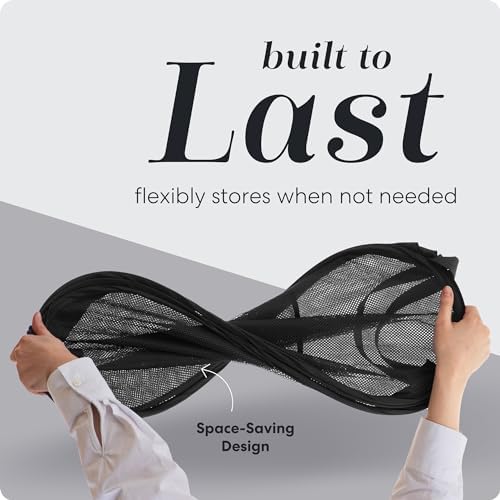 Handy Laundry Mesh Pop-Up Hamper Collapsible with Side Pocket 2-Pack - Image 4