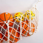 Sports Ball Storage Net,Hanging Basket Organizer Net for Basketballs,Volleyballs Soccer, Sport Equipment Organizer Storage Mesh Bag,Garage Ball Storage,Football Soccer Sports Ball Mesh Net - Image 6