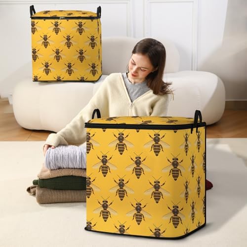 2pcs blanket storage bag for under bed,closet organizers 95L - Image 5