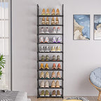 OYREL Sturdy Metal Organizer for Narrow Closets, Shoe Shelf Stand (Pack of 2) - Image 6