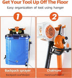 Backpack Blower Rack with Tube Hook,3 Pack Backpack Blower Wall Mount - Image 4