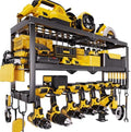 320lbs Power Tool Organizer Wall Mount with Charging Station Shelf by Amoowis