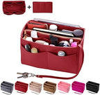 ZTUJO Purse Organizer Insert, Felt Bag Organizer with Metal Zipper, Handbag & Tote Shaper, For Speedy Neverfull Tote, 7 Sizes by ZTUJO