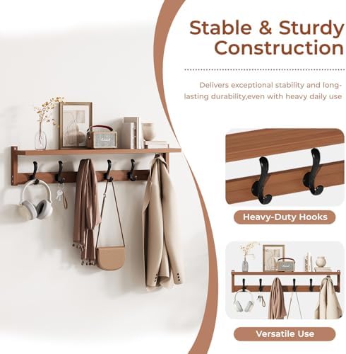 39.4" Shoe Rack Bench with Coat Rack, 3-Tier Entryway Storage Bench - Image 3