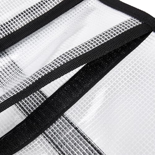 Large Tool Roll Bag, 6-Pocket Expanded Organizer for Longer Tools & Gear | 35.4"x12.2" with 13.5" Pockets, Waterproof PVC - 2 Pack - Image 3