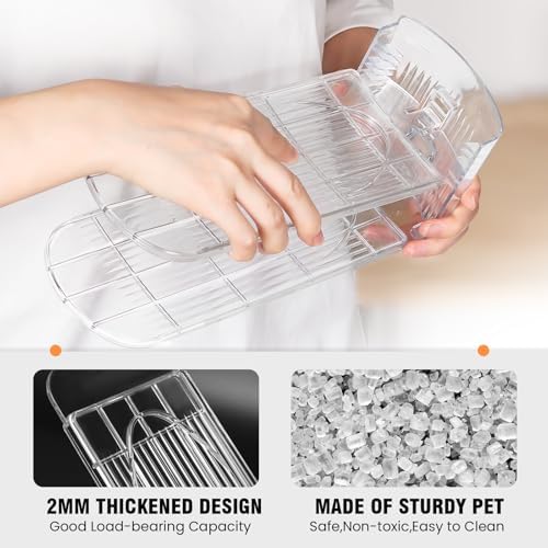 TOPNEW 12 Pack Shoe Slots Organizer Shoe Stacker Space Saver 50% (Clear) - Image 3