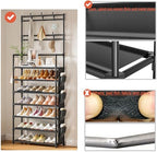 OYREL Shoe Rack 7 Tier Shoe Organizer Storage 21-28 Pairs - Image 5