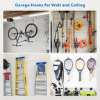 Housolution Screw in Bike Hooks, [8 Pack] 8-inch for Wall and Ceiling - Image 7