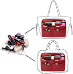ZTUJO Purse Organizer Insert, Felt Bag Organizer with Metal Zipper, Handbag & Tote Shaper, For Speedy Neverfull Tote, 7 Sizes - Image 5