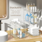 Sevenblue 4-Pack 2-Tier Under Sink Organizer with Pull Out Drawers - Image 3