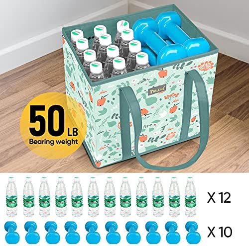 BALEINE 3PK Reusable Grocery Bags, Heavy Duty Shopping Tote Bag - Image 5
