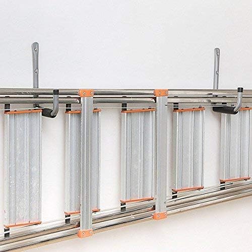 Garage Storage Utility Hooks, 9" Jumbo Ladder Wall Hnger, 6 Pack Black - Image 5