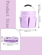 Cleaning Caddy with Handle, for Cleaning Supplies Organizer Bucket - Image 2