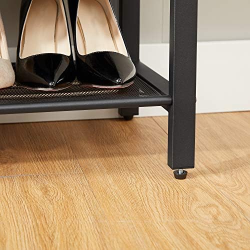 VASAGLE 6-Tier Shoe Rack, 24-30 Pairs, Metal Mesh - Image 6