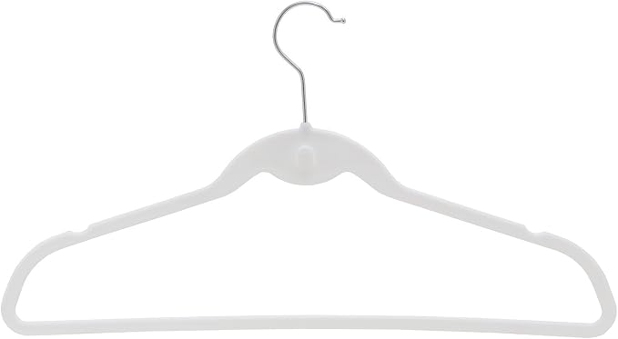 Prettyia White Hangers,Cascading Hangers,Space Saving Hangers - Image 5