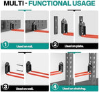 EVERHANGER Garage Tool Storage Organizer, Wall Mount Garden Tool Rack - Image 4