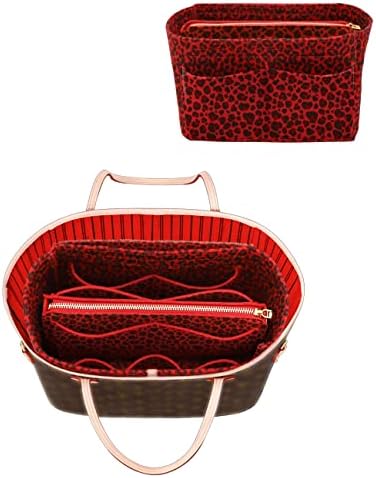 LEXSION Felt Purse Organizer Insert, Tote Bag Shaper Dividers with 5 Sizes by LEXSION