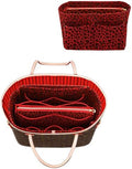 LEXSION Felt Purse Organizer Insert, Tote Bag Shaper Dividers with 5 Sizes by LEXSION