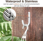 22LB Wall Hooks for Hanging Towel/Coat, White 20 Pack - Image 5