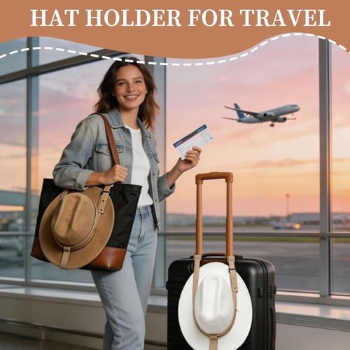 Hat Holder Strap for Bags, Backpacks, Luggage,Totes & Fedora, Panama - Image 2