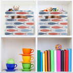 Fish Rectangular Storage Basket Organizer Bin Shelf Baskets For Clothes Gifts For Home Office Dorm - Image 6