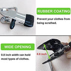 Laundry Hooks Hanging Clips Clothes Pins Closet Hanger Organizer Clamps Socks Towel Clips Heavy Duty Clothespins Bulk Hanger Clips for Closet Travel Pants Socks Handbags, 50 Pack - Image 5