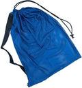 Golberg Mesh Bag - 18 x 24 Inches with Shoulder Strap – Use for Laundry, Beach Days, & Even Camping (F.S. Navy Blue) by Golberg