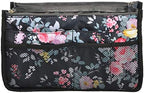 Vercord Purse Organizer Insert for Handbags Bag Organizers Inside Tote Pocketbook Women Nurse Nylon 13 Pockets Peony Flowers Large by Vercord