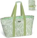 BALEINE Soft 9 Gallon Extra Large Utility Tote, Foldable Reusable Storage Bag (Antique Foliage) by BALEINE