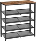 VASAGLE 5-Tier Shoe Rack, Adjustable, Freestanding by Unknown
