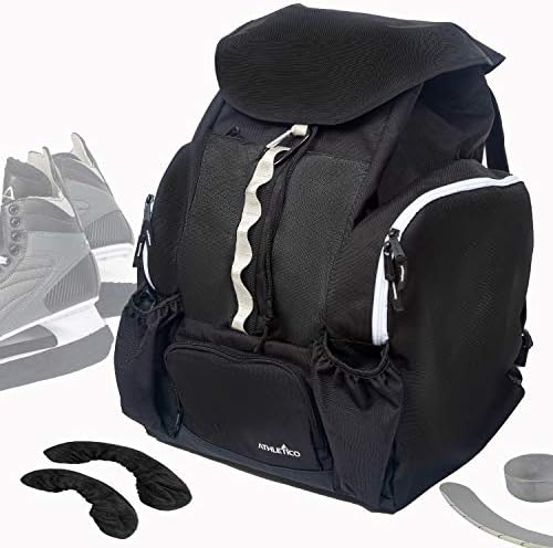Athletico Hockey Backpack - Large Backpack To Carry Hockey Equipment Including Skates by Athletico