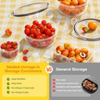 52 PCS Food Storage Containers with Lids Airtight (26 Lids & 26 Containers) - Image 6